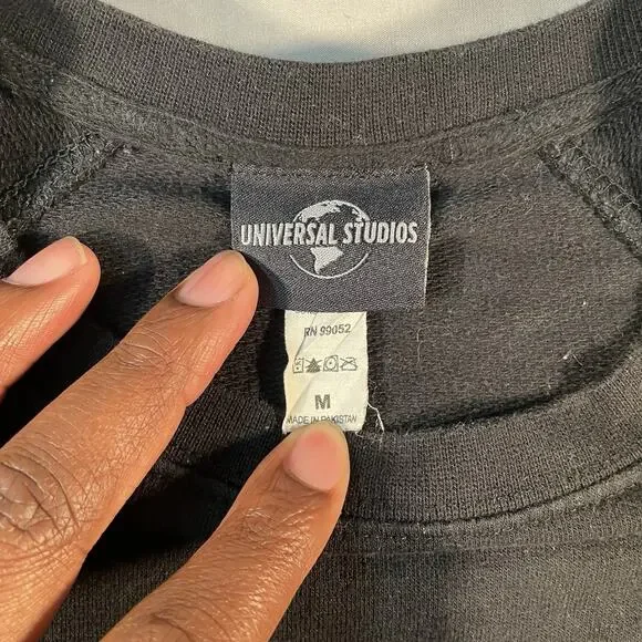 Universal Studios Florida Neon Crewneck Sweatshirt Unisex Size M - Picture 4 of 7